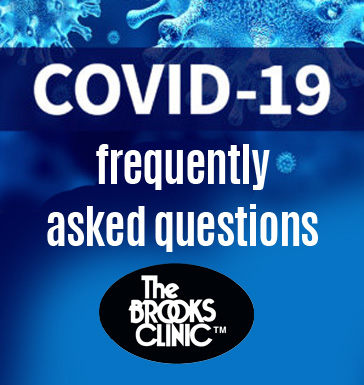 Covid Coronavirus and treatment FAQ at The Brooks Clinic